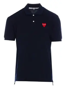 Comme Des Garçons Play: Голубое поло  Heart