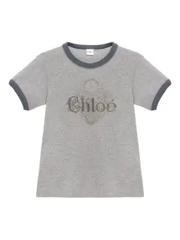 Chloé: Хлопковая футболка 