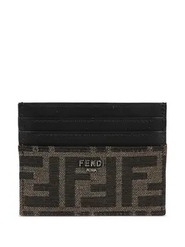 FENDI: Чёрный картхолдер 