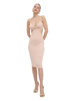 Elisabetta Franchi: Платье миди 