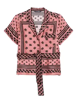Dolce & Gabbana: Рубашка на завязках 