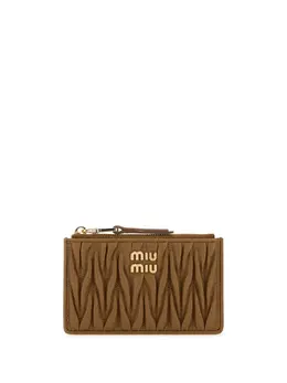 Miu Miu: Коричневый кошелёк 