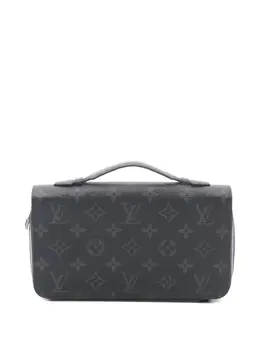 Louis Vuitton Pre-Owned: Чёрный кошелёк 