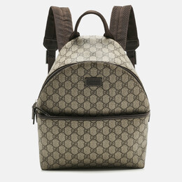 Gucci: Бежевый рюкзак  GG Supreme