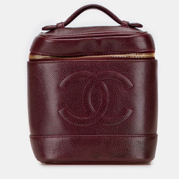 Chanel: Бордовая сумка 
