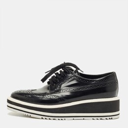 Prada: Чёрные лоферы 