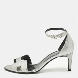 Hermes: Серебристые сандалии 