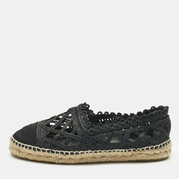 Chanel: Чёрные мокасины 