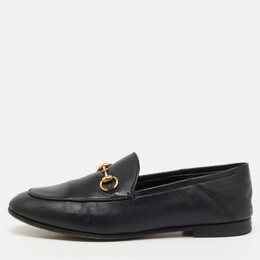 Gucci: Чёрные лоферы  Horsebit