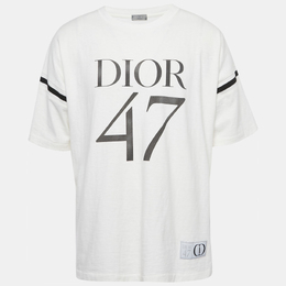 Dior: Белая футболка 