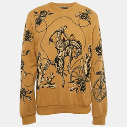 Dolce & Gabbana: Коричневый свитшот 