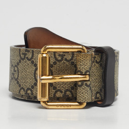 Gucci: Ремень  GG Supreme