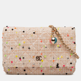Chanel: Коричневый кошелёк 