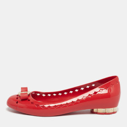 Salvatore Ferragamo: Красные балетки  Vara
