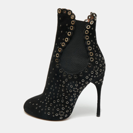 Alaia: Чёрные ботинки 