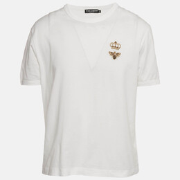 Dolce & Gabbana: Белая футболка  T