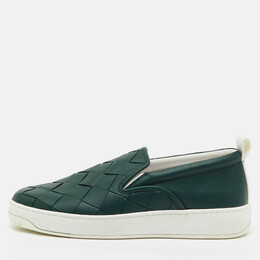 Bottega Veneta: Тёмные мокасины 