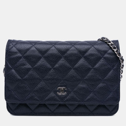 Chanel: Синий кошелёк 