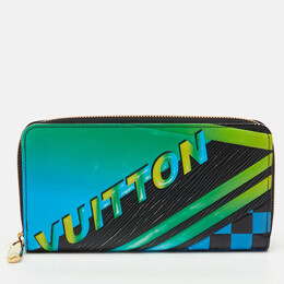 Louis Vuitton: Многоцветный кошелёк  Zippy