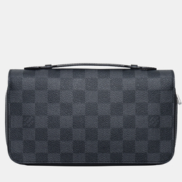 Louis Vuitton: Чёрный кошелёк  Zippy