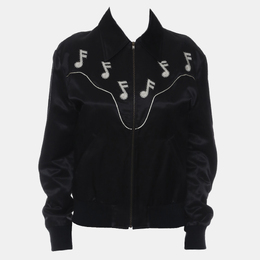 Saint Laurent Paris: Чёрная куртка 