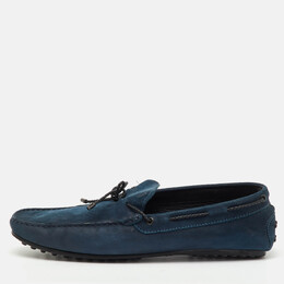 Tod's: Синие мокасины 