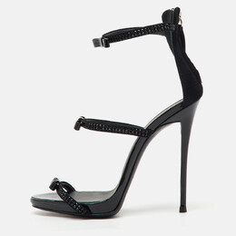 Giuseppe Zanotti: Чёрные сандалии  Harmony