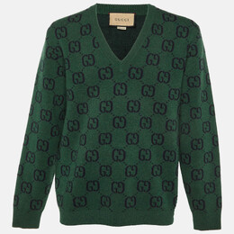 Gucci: Зелёный свитер  Web