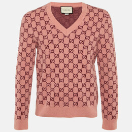 Gucci: Розовый свитер  Web