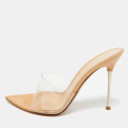 Gianvito Rossi: Прозрачные сандалии  Elle