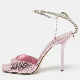 Jimmy Choo: Фиолетовые сандалии  Saeda
