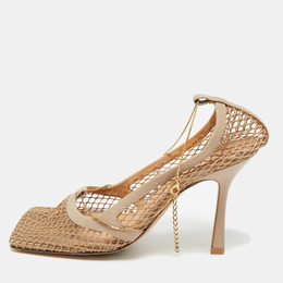 Bottega Veneta: Бежевые туфли  Stretch