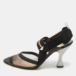 Fendi: Коричневые туфли  Colibri