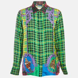Versace: Многоцветная рубашка 