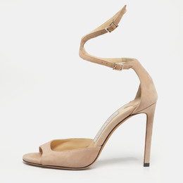 Jimmy Choo: Бежевые сандалии 