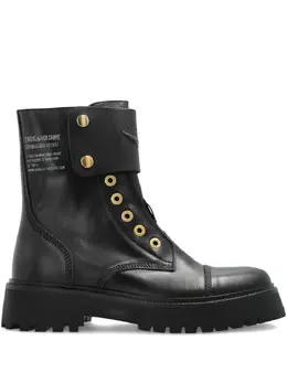 Zadig&Voltaire: Чёрные ботинки 