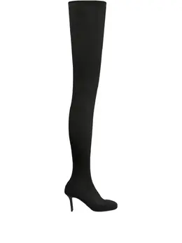 Courrèges: Чёрные сапоги 