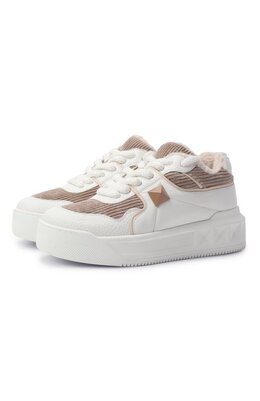 Valentino: Белые кеды  ONE STUD