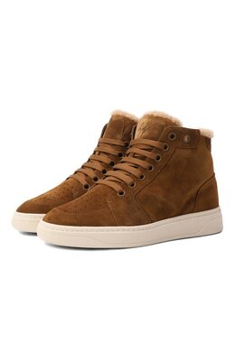 Giuseppe Zanotti Design: Коричневые кеды 