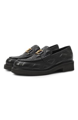 Valentino: Чёрные лоферы 