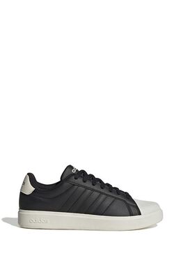 Adidas: Чёрные кроссовки 