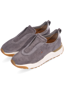 SANTONI: Серые кроссовки 