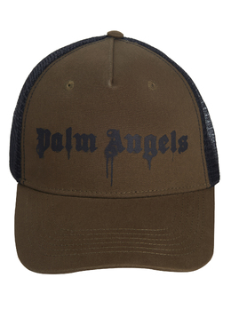 PALM ANGELS: Зелёная кепка 