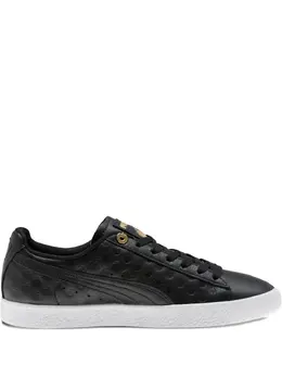 PUMA: Чёрные кроссовки 