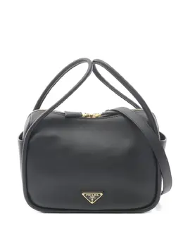 Prada Pre-Owned: Чёрная сумка-шоппер 