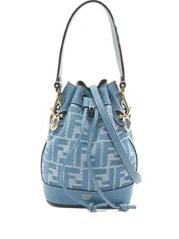 Fendi Pre-Owned: Голубая сумка 