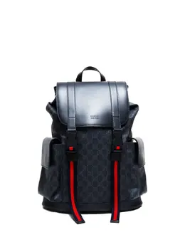 Gucci Pre-Owned: Чёрный рюкзак 