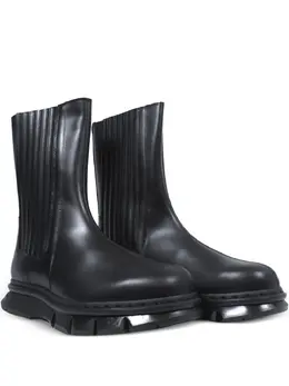 Dr. Martens: Чёрные ботинки 