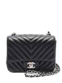CHANEL Pre-Owned: Чёрная сумка 