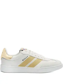 Bally: Белые кроссовки 